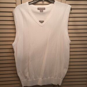 Daniel Cremieux V-Neck Sweater Vest Sz M
